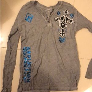 Men’s Affliction Long Sleeve  Size Medium